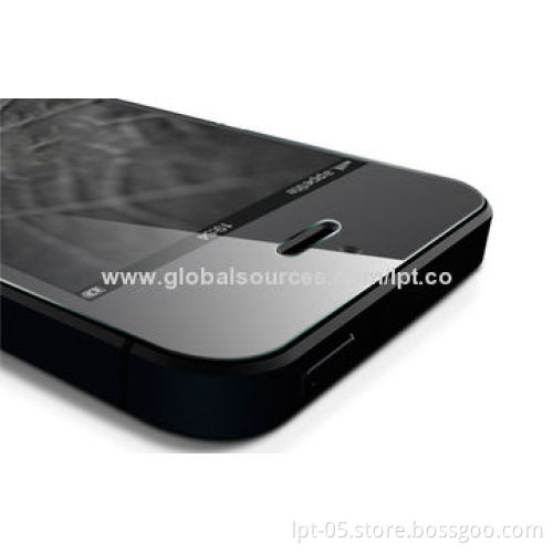 0.26mm Ultra-slim High-quality Tempered-glass Film for iPhone 5S with Colors/Anti-scratch/Anti-oil